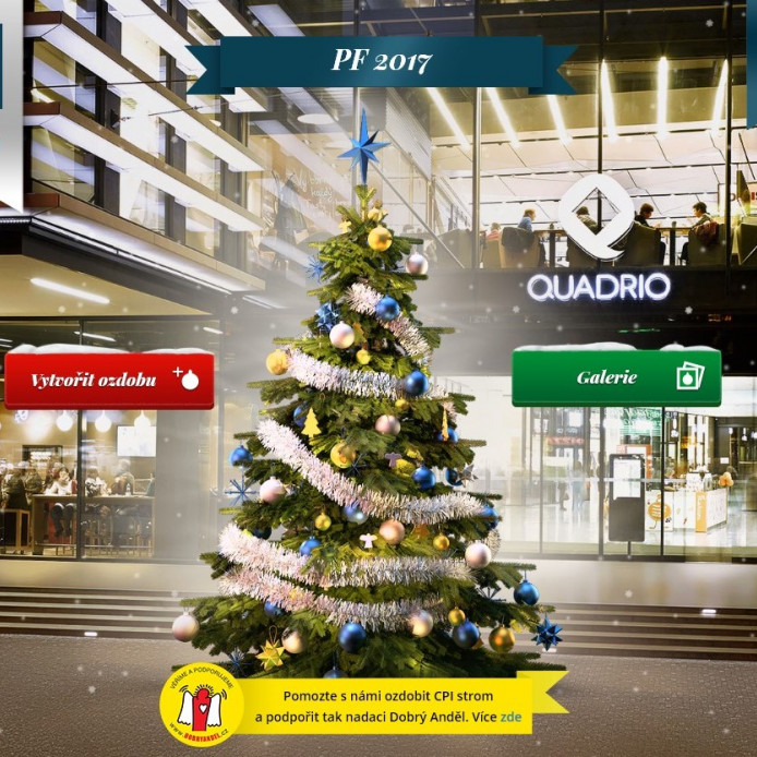 CPI Property Group decorates its Christmas tree in support of the Good Angel Foundation